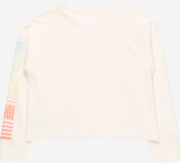 Sweat-shirt 'BOXYCREW' GAP en blanc