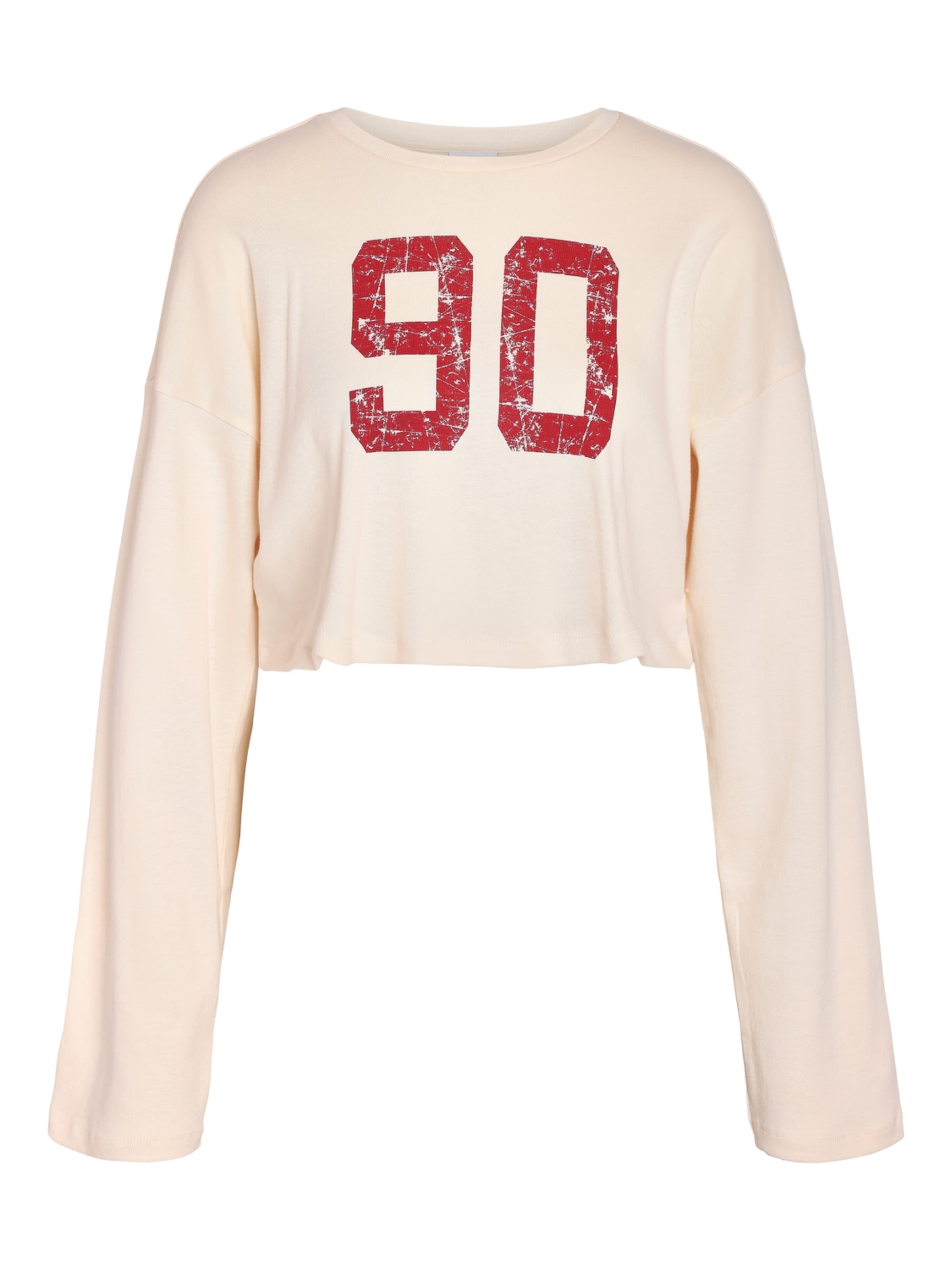 Noisy may Μπλουζάκι 'NMKIMANA' σε μπεζ: μπροστά