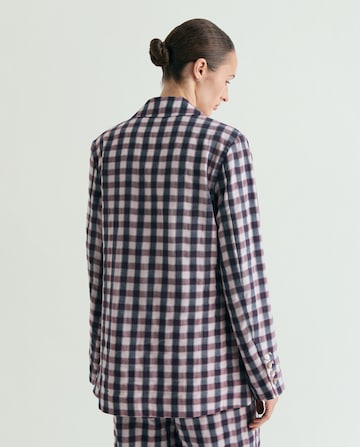 Scalpers Vichy Blazer ' ' in Blau