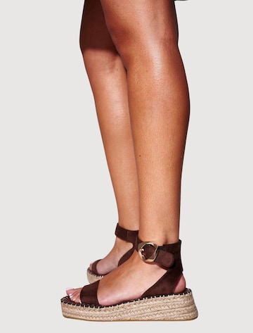 Sandales South Beach en marron