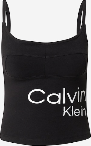 Calvin Klein Jeans Tops in Schwarz: predná strana