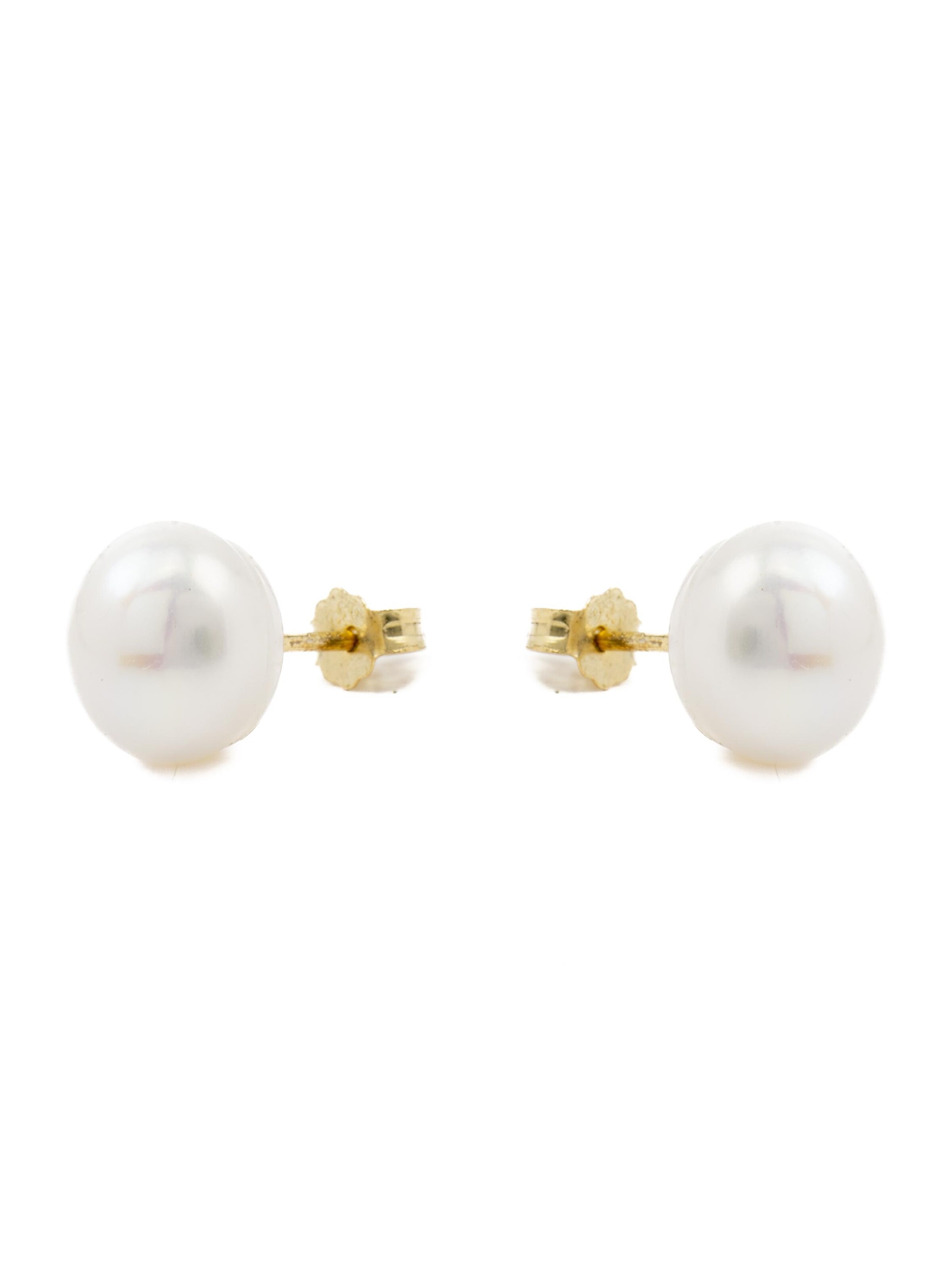 Boucles d'oreilles 'Básico' Luxenter en blanc