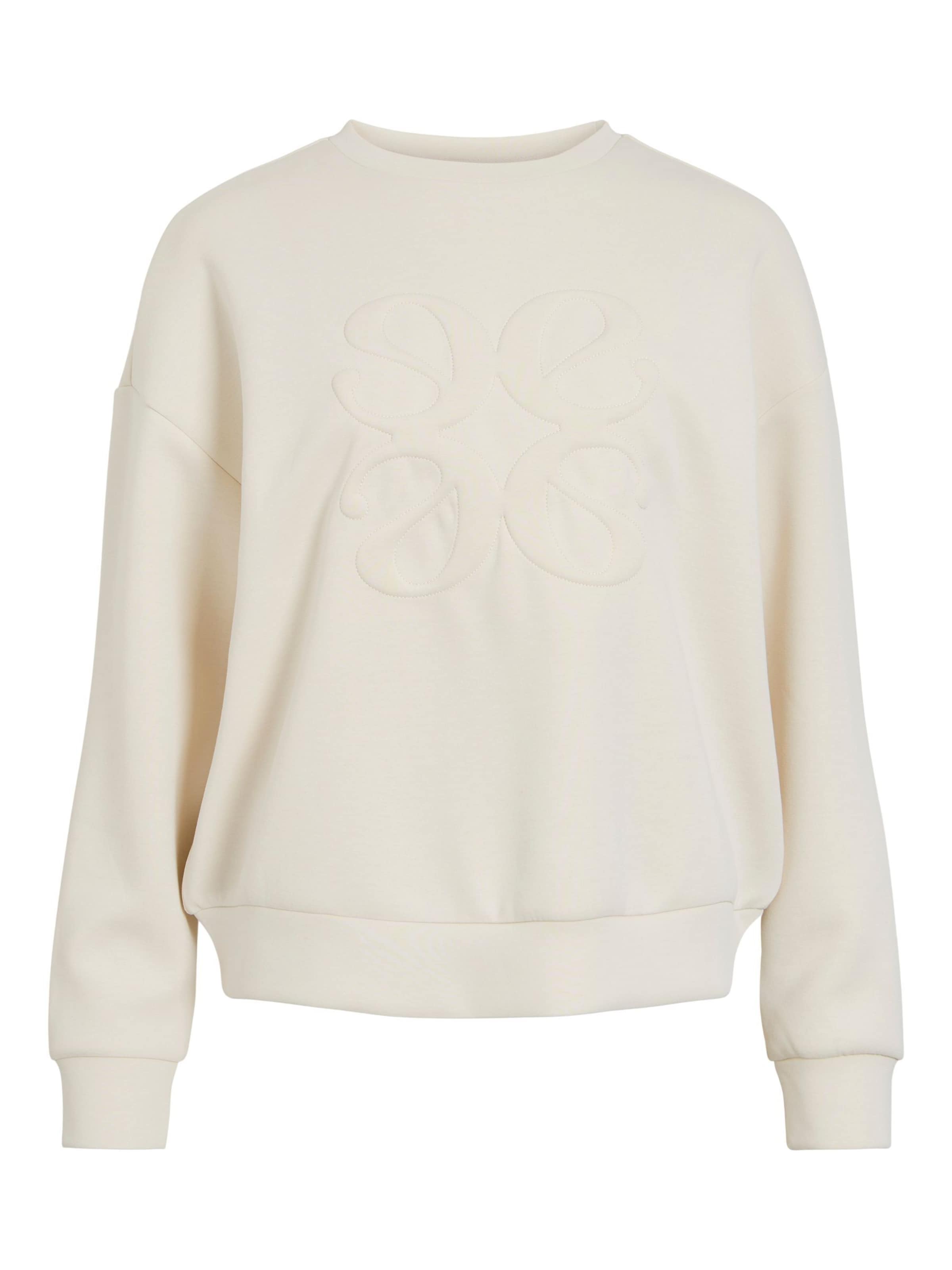 VILA - Sudadera 'REFLECT' en beige: frente