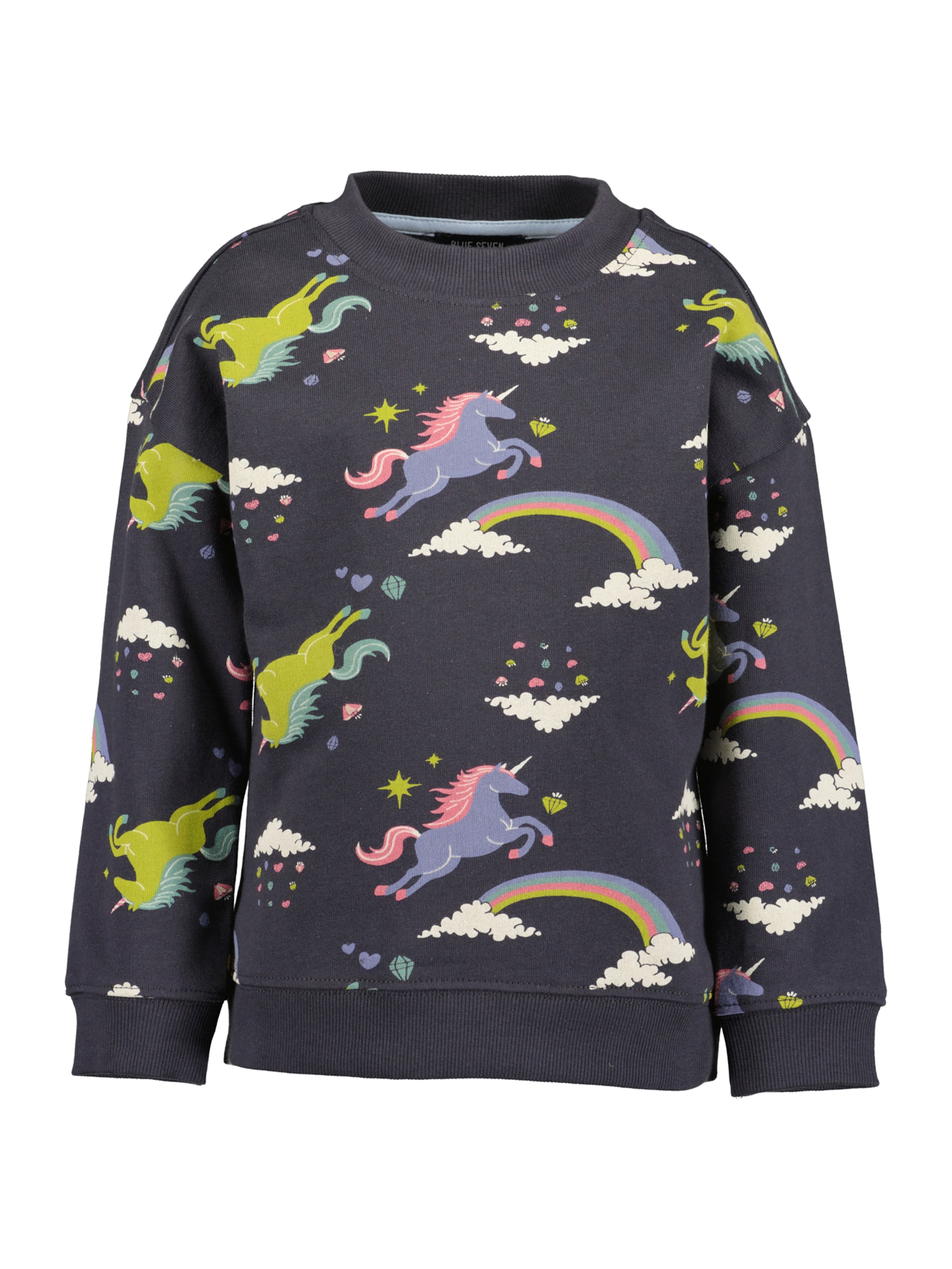 BLUE SEVEN - Sudadera en gris: frente