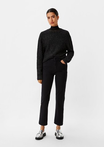 comma casual identity Regular Jeans in Black: front