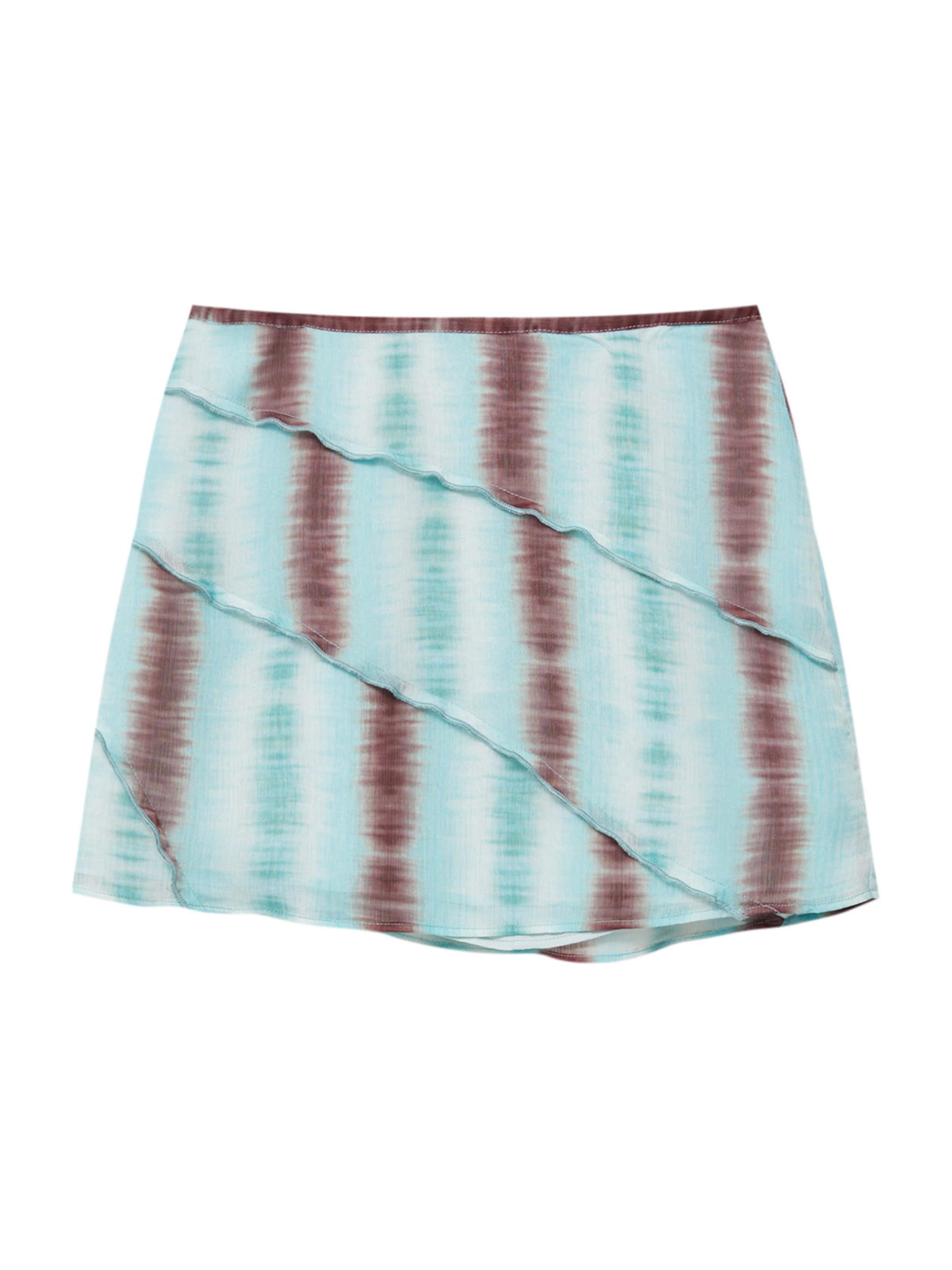 Pull&amp;Bear Rok in Blauw: voorkant