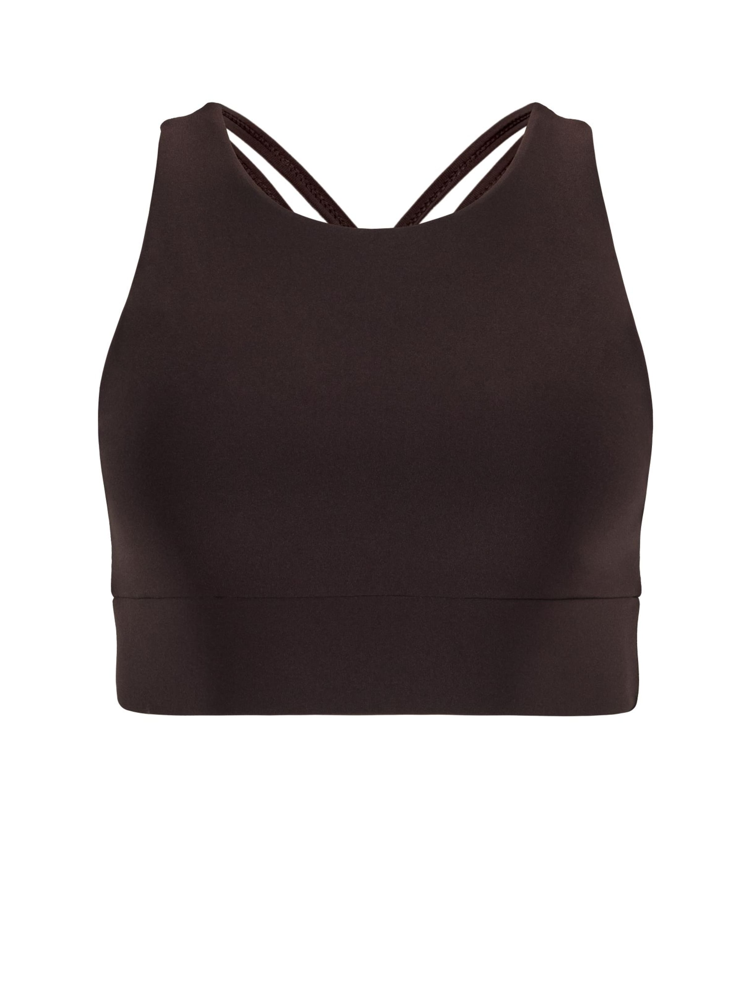 Winshape Μπουστάκι Αθλητικό σουτιέν ' SB103C ' σε καφέ: μπροστά