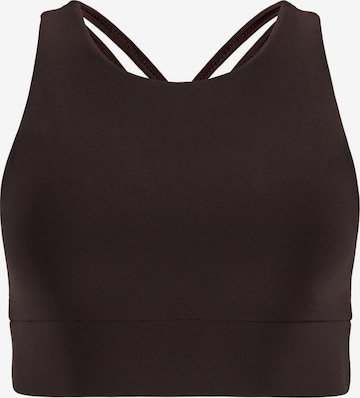 Winshape Bustier Urheilurintaliivit ' SB103C ' värissä ruskea: etupuoli