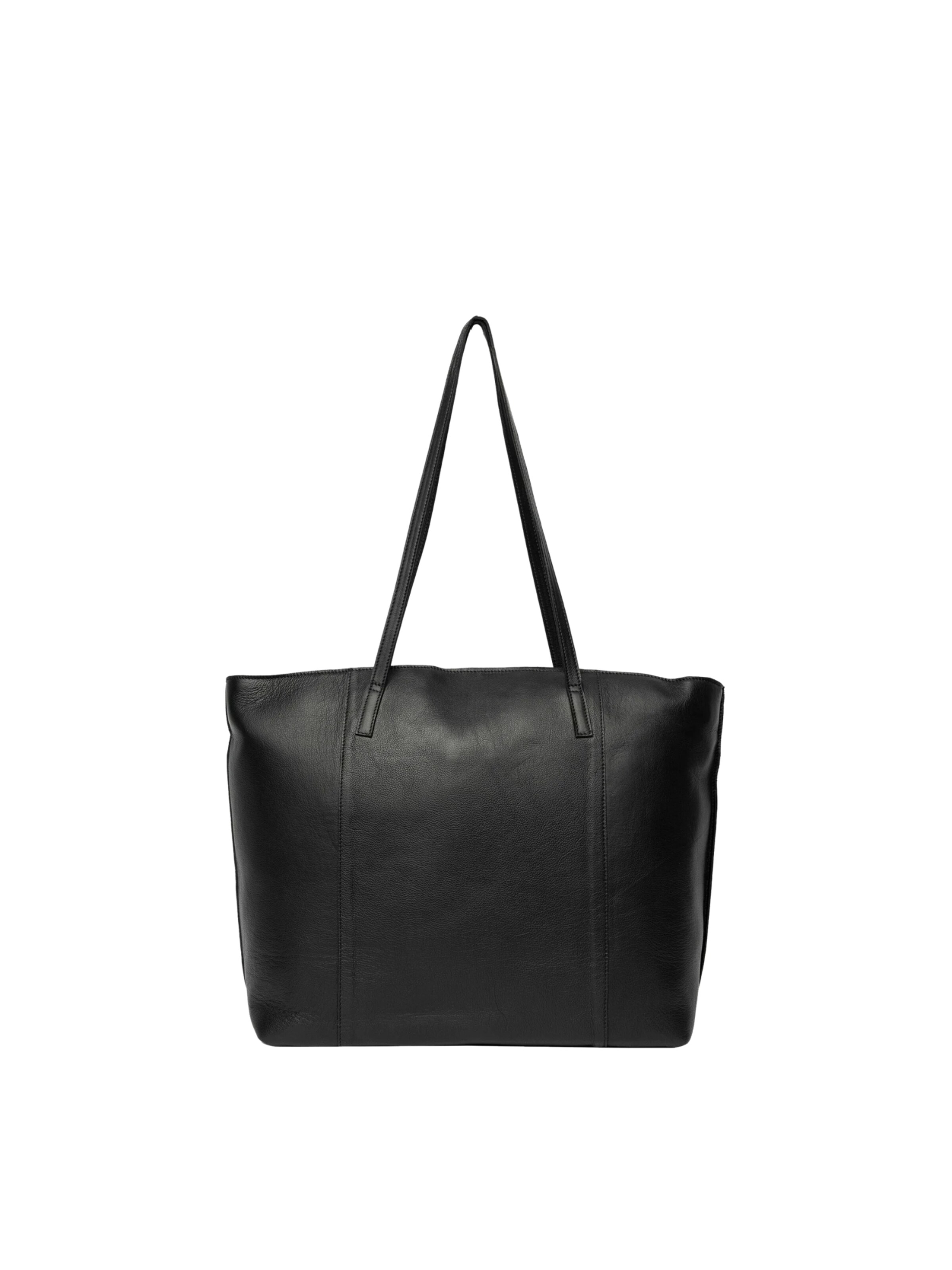 Cabas ' Nalou ' RE:DESIGNED en noir : devant