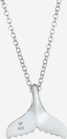 ELLI Necklace 'Fisch' in Silver