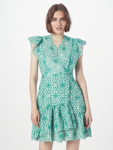 Suncoo Letní šaty 'CASSI' – zelená: přední strana