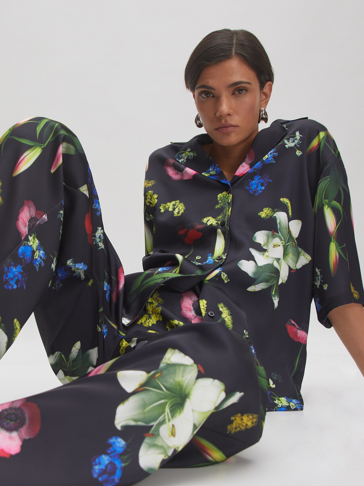 EDITED Broek 'Maren' Gemengde kleuren