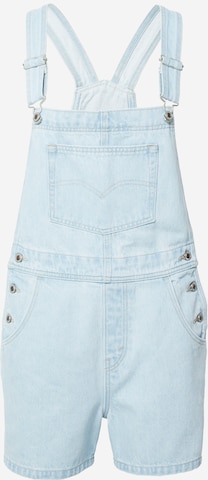 LEVI'S ® Regular Дънков гащеризон 'Levi’s® SilverTab™ Shortalls' в синьо: отпред