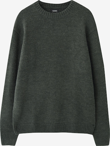 Pull&Bear Sweater in Green: front