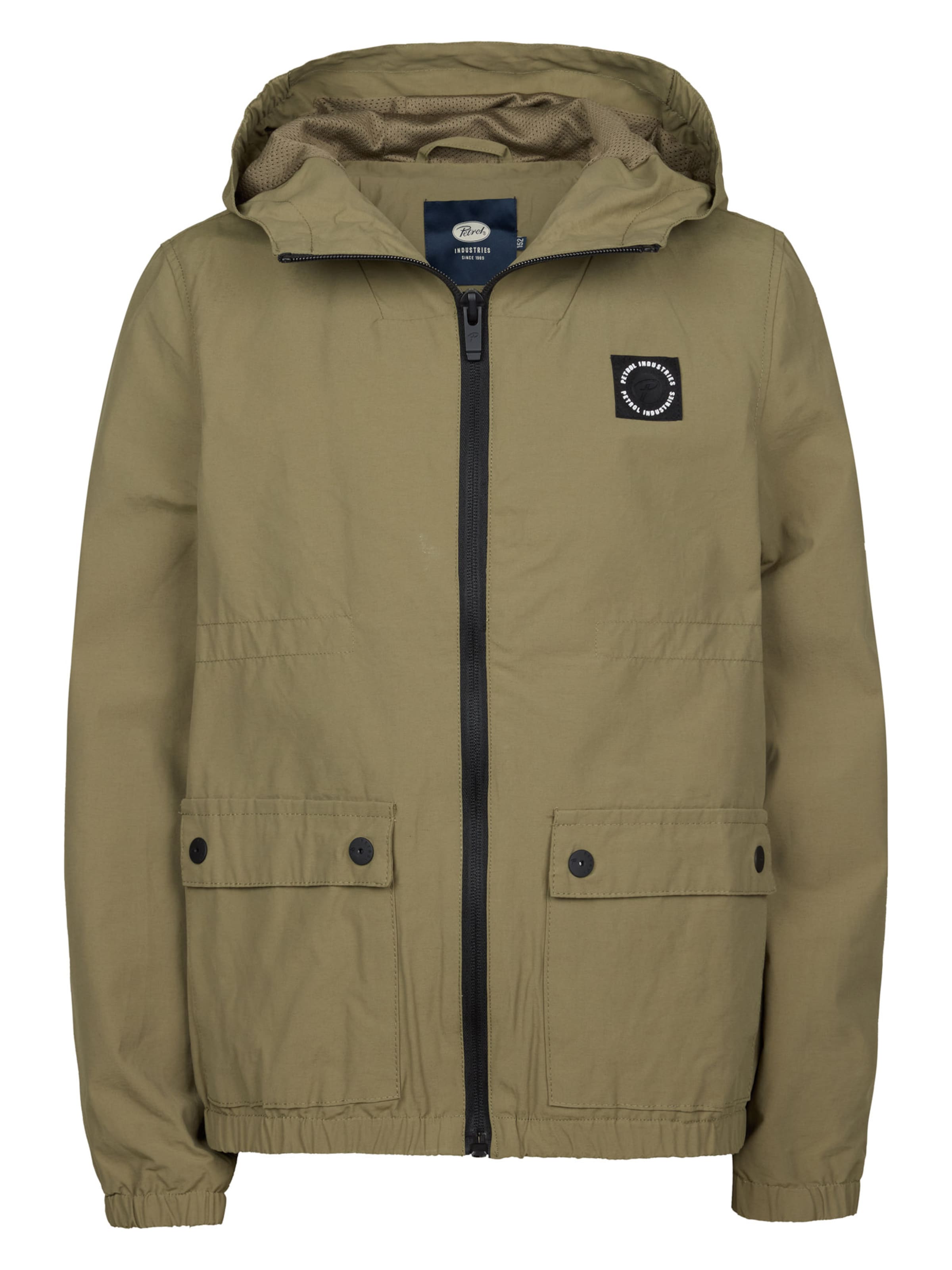 Petrol Industries Tussenjas 'Todos' in Groen: voorkant