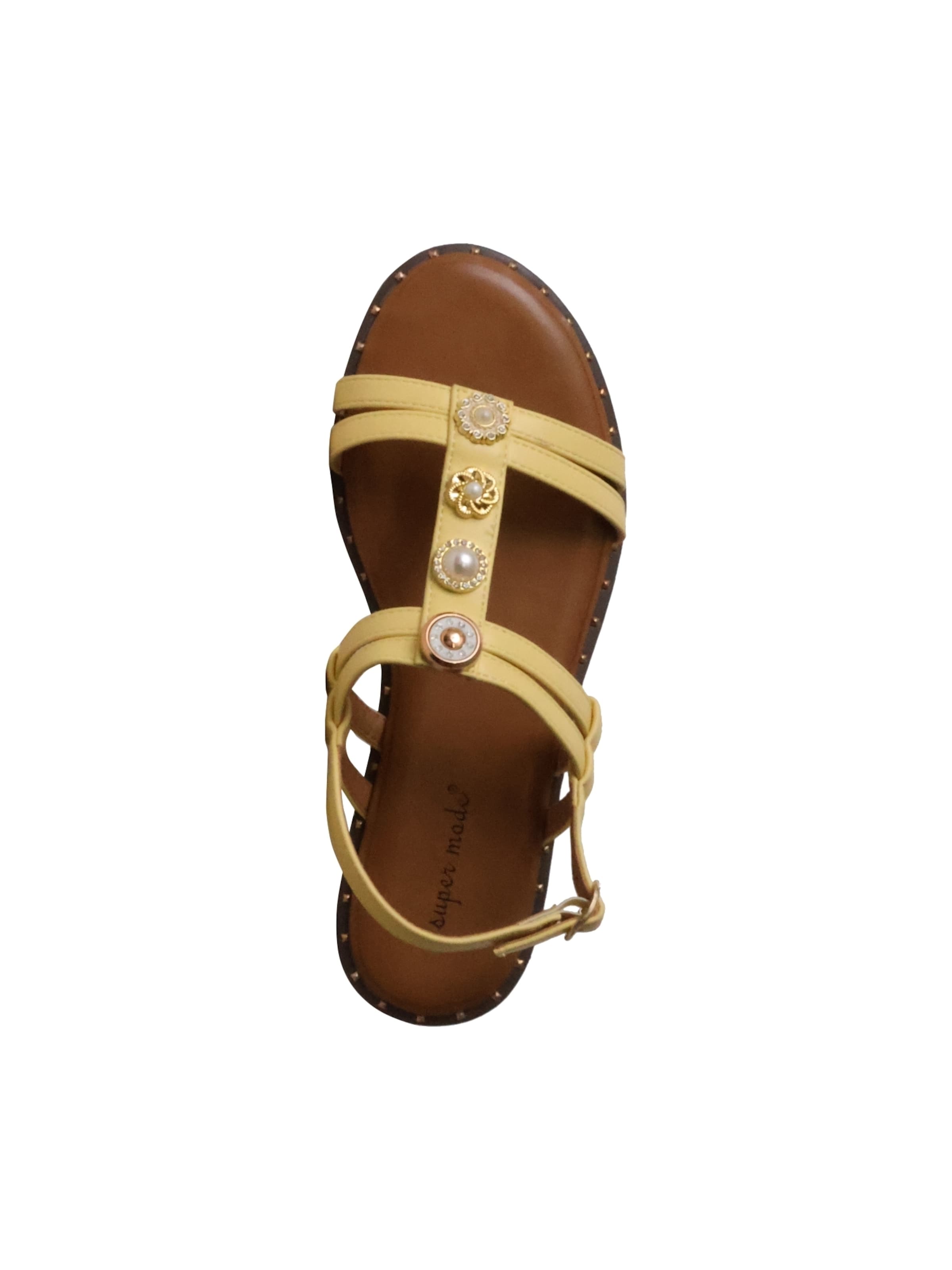 Super Mode Sandal in Yellow