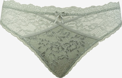 SugarShape Slip ' Eliana Velvet ' en vert clair, Vue avec produit