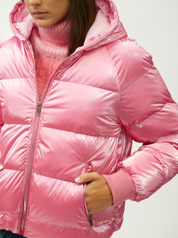 Influencer Vinterjacka i rosa