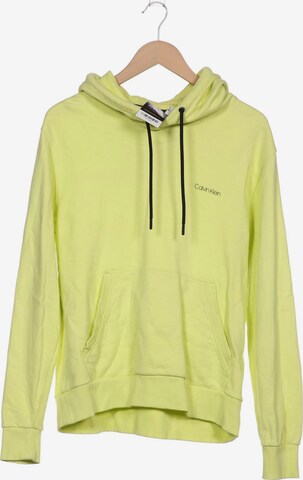 Calvin Klein Sweatshirt & Zip-Up Hoodie in L in Yellow: front