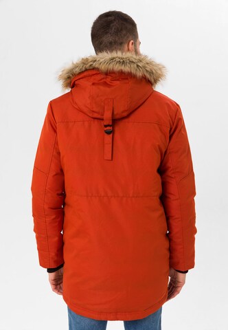 Jimmy Sanders Winter Jacket in Orange