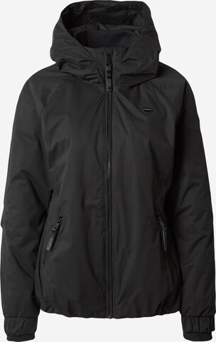 Ragwear Between-Season Jacket 'DIZZIE' in Black: front