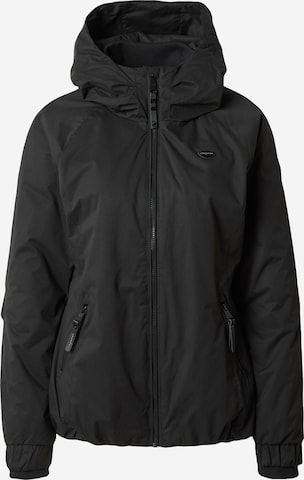 Ragwear Between-Season Jacket 'DIZZIE' in Black: front