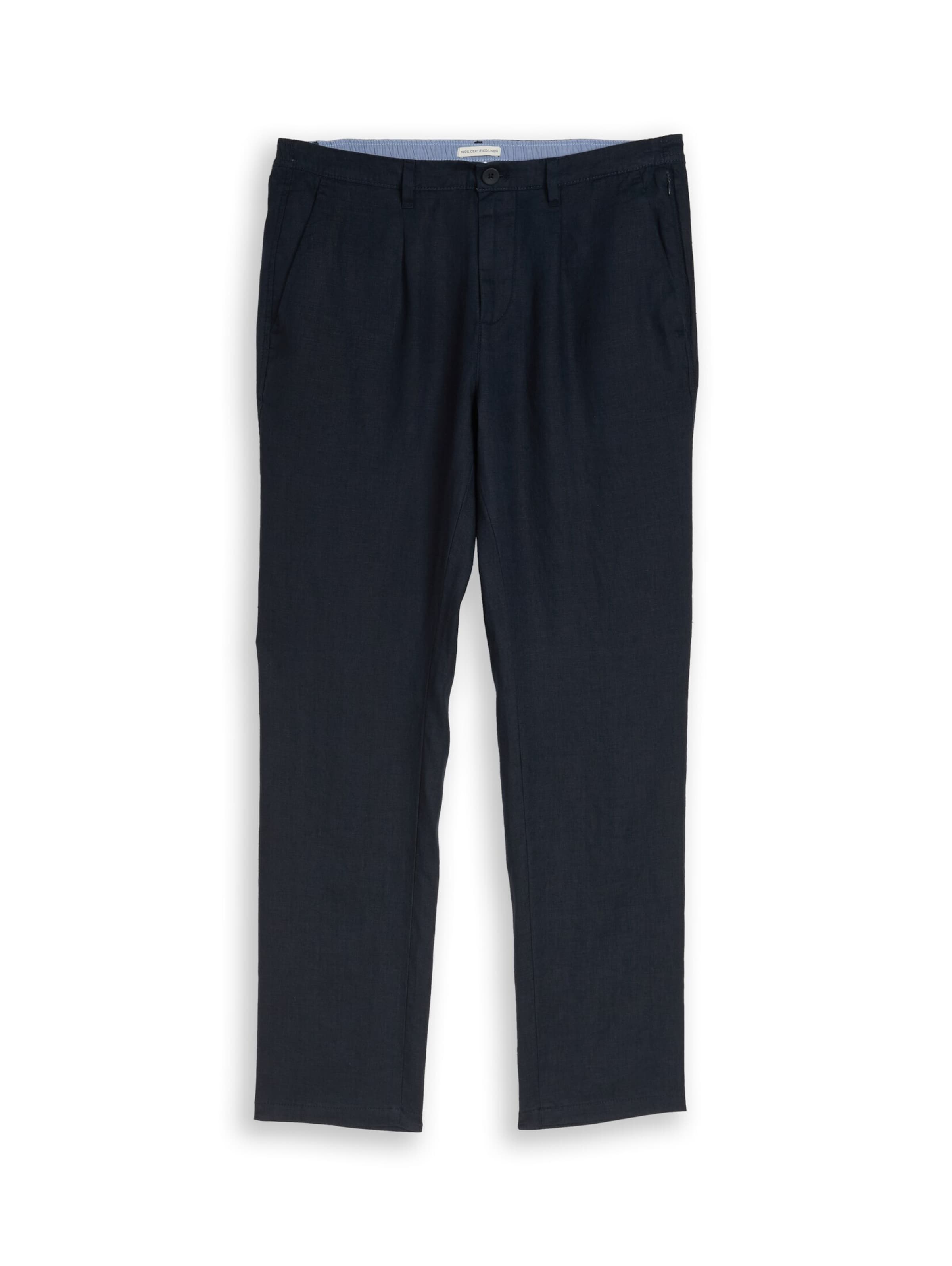 TOM TAILOR Regular Chino trousers in Blue: front
