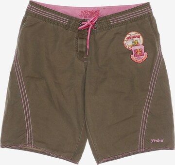 PROTEST Shorts in XS in Brown: front