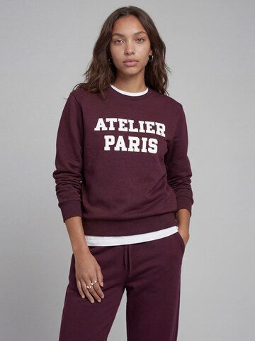 Sweat-shirt 'JREBWohio' JJ Rebel en violet : devant