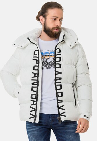 Veste d’hiver CIPO & BAXX en blanc