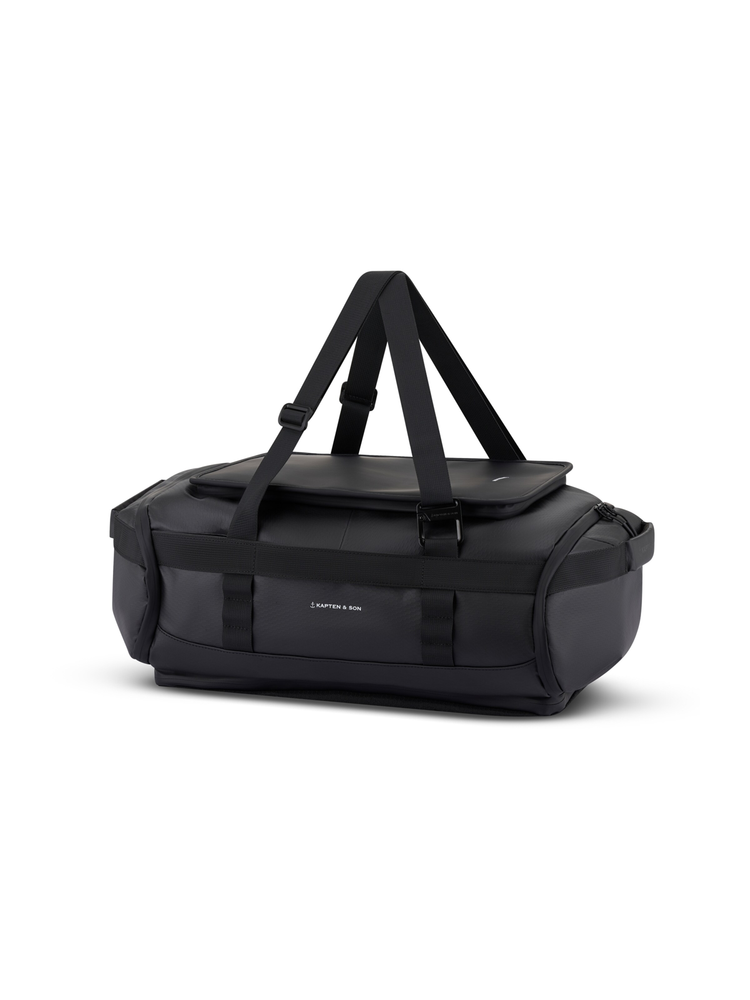 Kapten & Son Σακίδιο πλάτης 'Lisbon Duffle Backpack Small' σε μαύρο