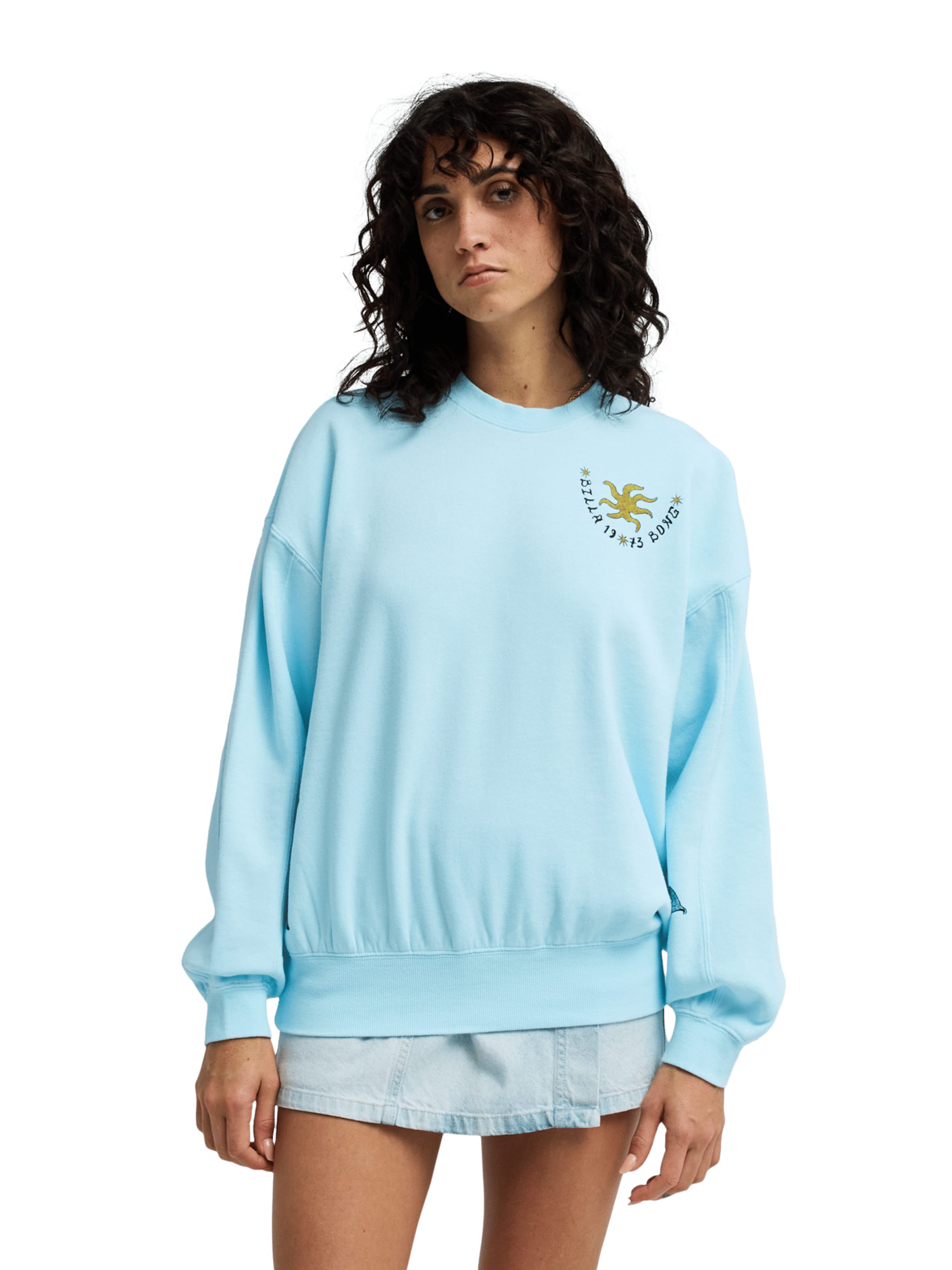 BILLABONG Sweatshirt in Blau: Vorderseite