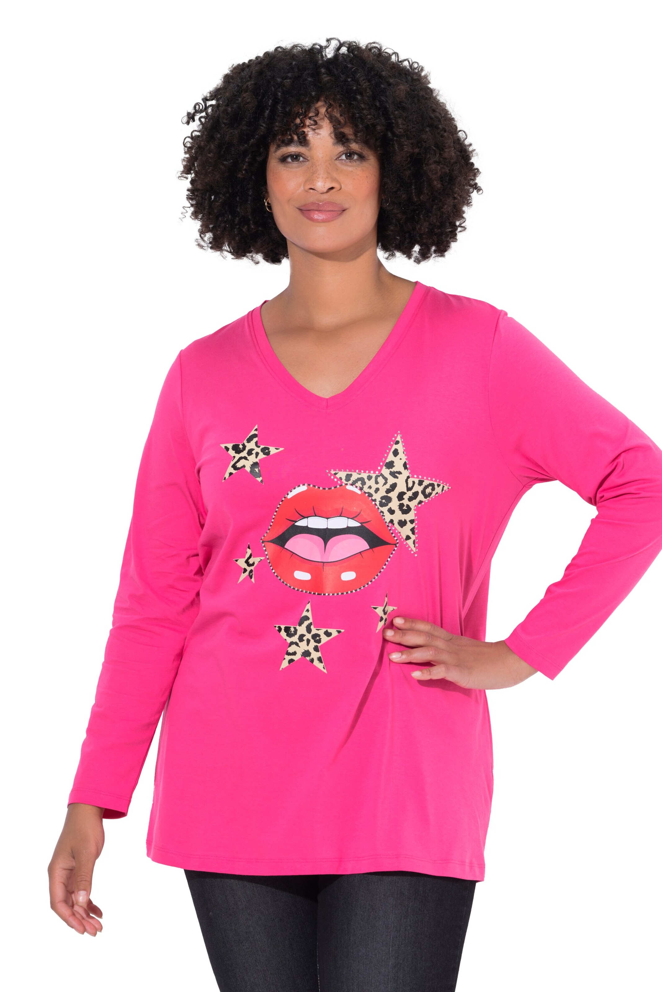 Angel of Style Shirt in Roze: voorkant