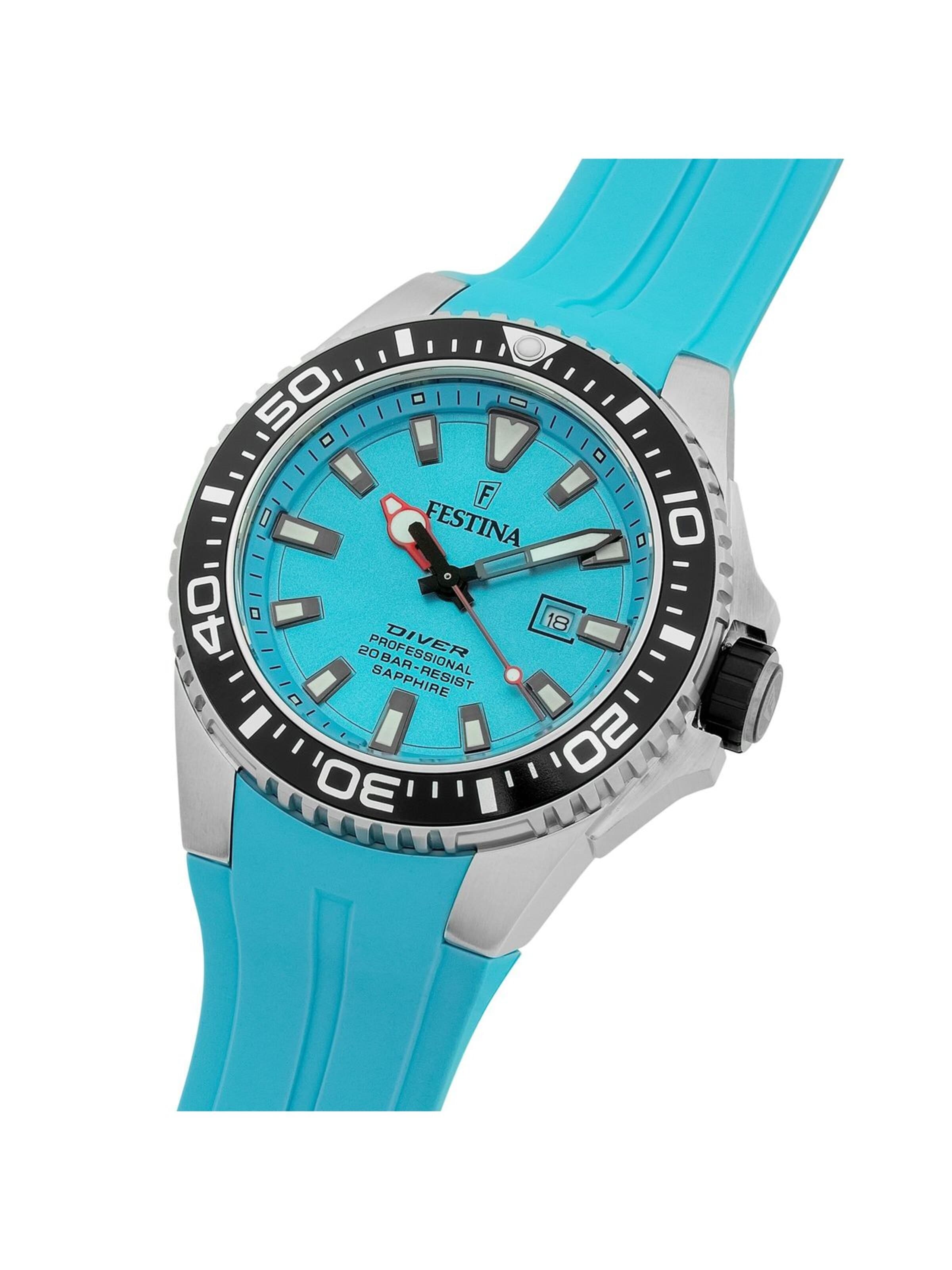 Montre à affichage analogique FESTINA en bleu