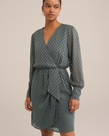 WE Fashion Dress in Green: front
