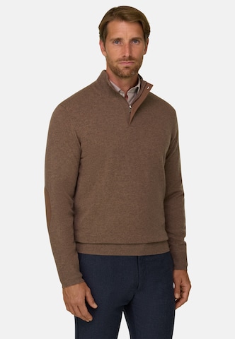 Boggi Milano Pullover in Braun: Vorderseite