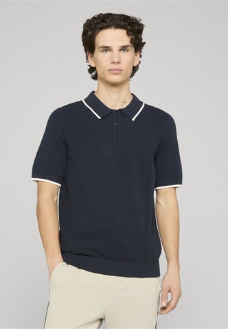 INDICODE JEANS Trui 'Nomi' in Blauw: voorkant