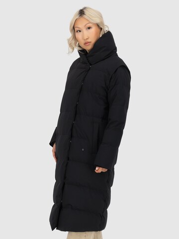 Alife and Kickin Vinterkappa 'FleurAK' i svart