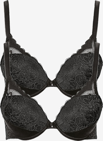 Lisca Bra 'Evelyn' in Black: front