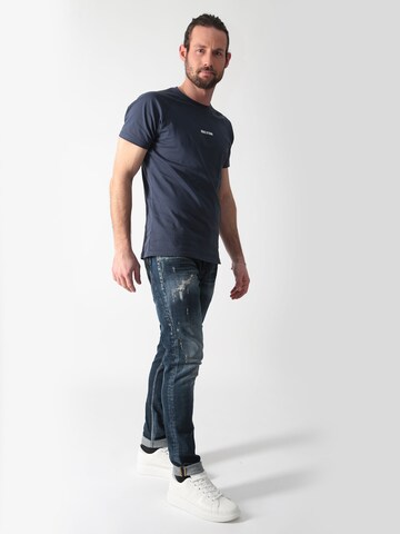 Miracle of Denim Slimfit Jeans 'Mario' in Blauw