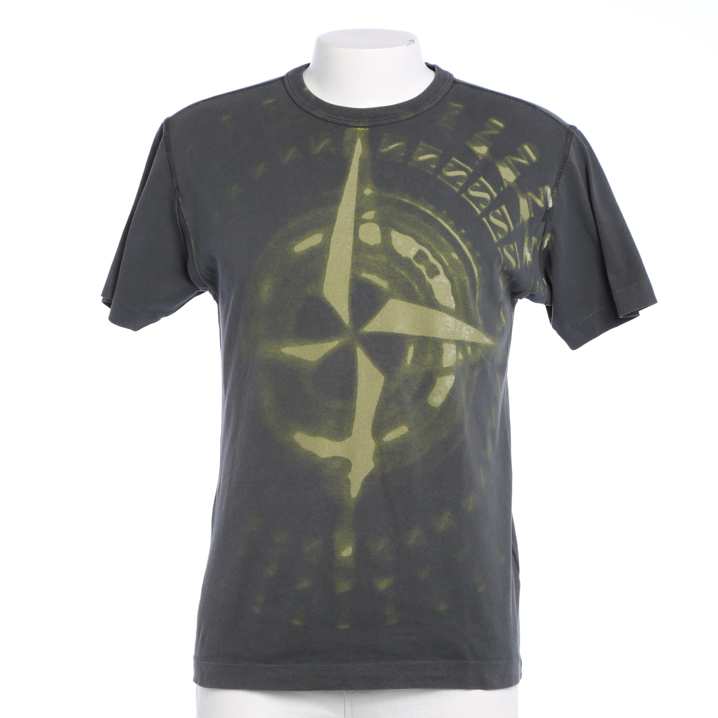 Stone Island Shirt in S in Grey: front