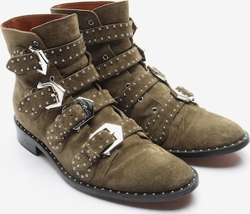 Givenchy Stiefeletten 44 in Grün: Vorderseite