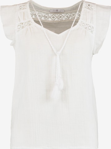 Camicia da donna 'La44na' di Hailys in bianco: frontale