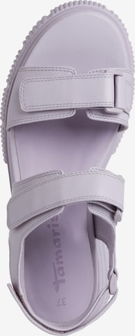 TAMARIS Sandals in Purple