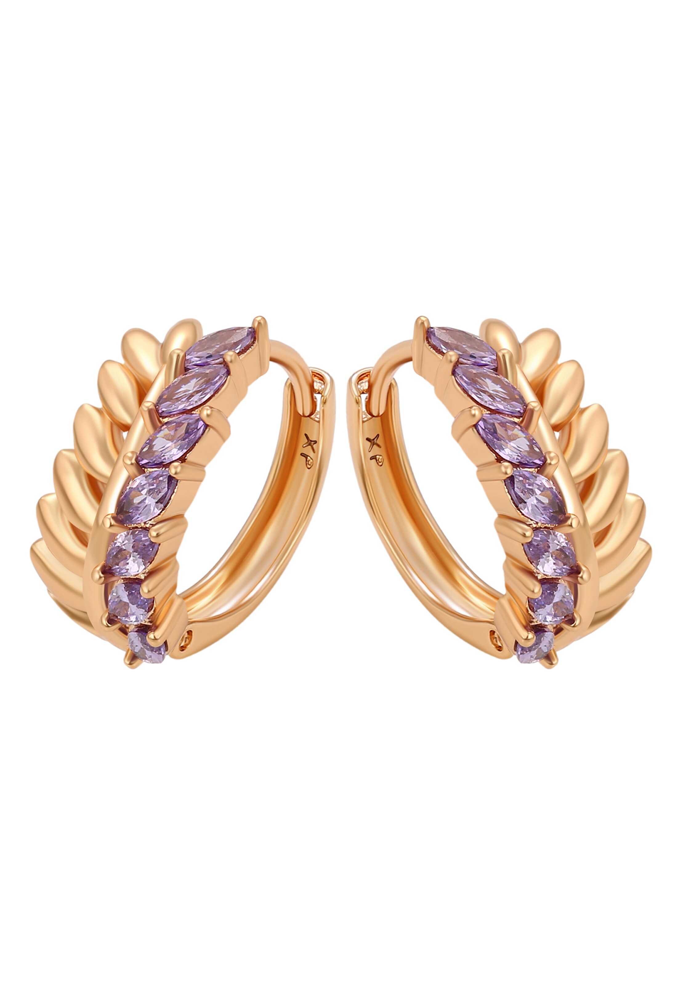 faina - Brincos em ouro: frente