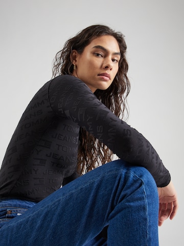 Tommy Jeans Tričkové body – černá