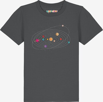 T-Shirt 'Sonnensystem' watabout.kids en gris : devant