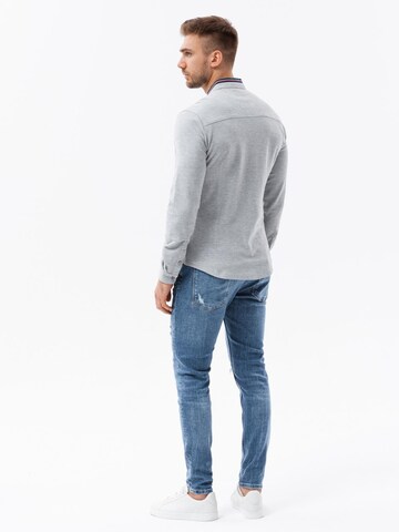 Ombre Regular fit Button Up Shirt in Grey