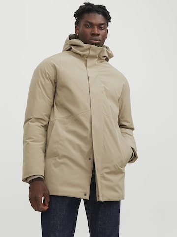 Veste d’hiver 'Keen' JACK & JONES en beige : devant