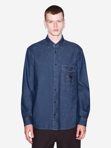ARMANI EXCHANGE Regular fit Overhemd in Blauw